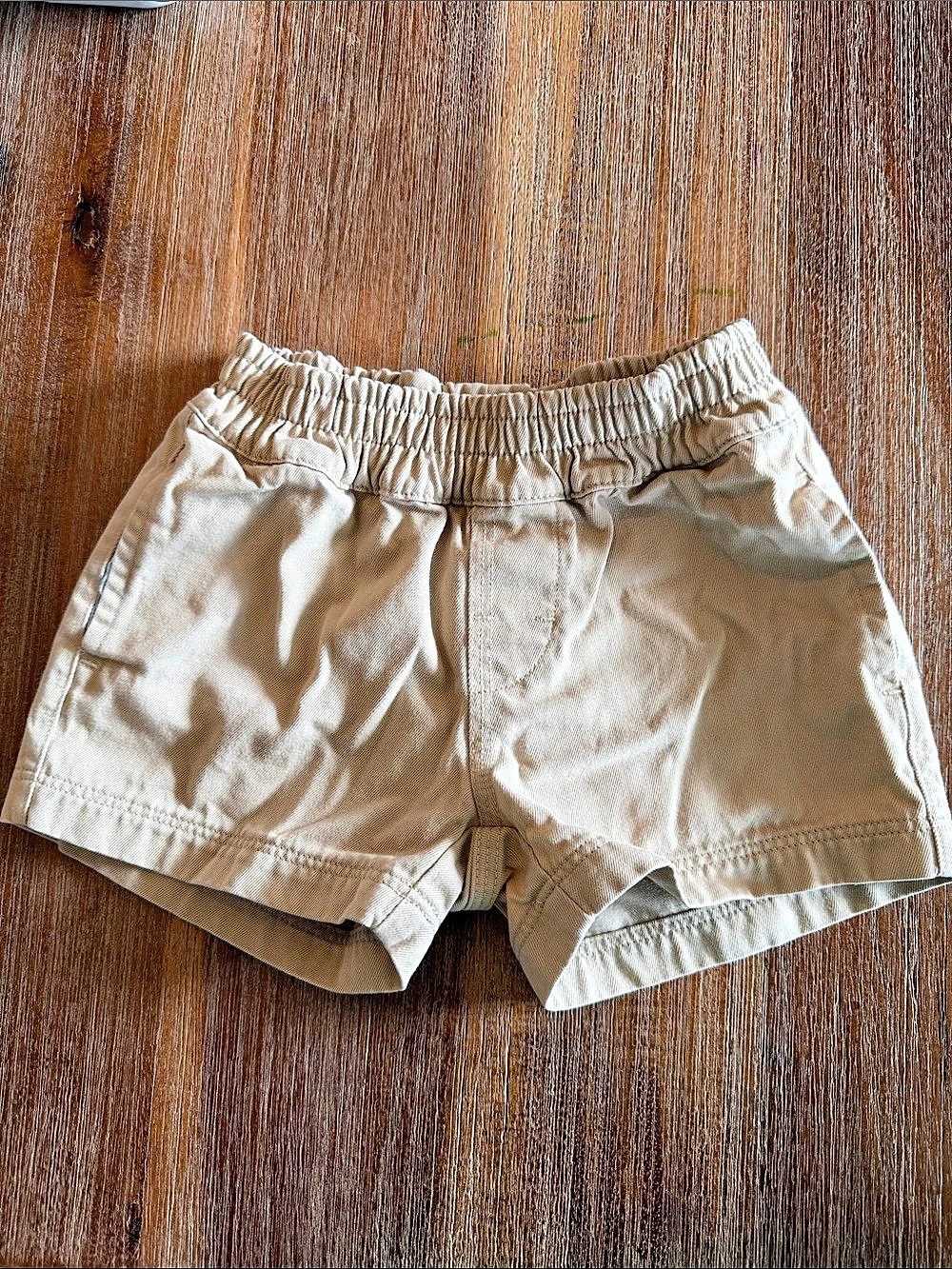 The Beaufort Bonnet Company Sheffield Classic Pull-On Shorts Beige/Khaki 18-24M